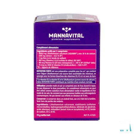 Mannavital Osteoton Forte Comprimes 60