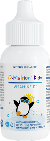 Biotics D-Mulsion Kids (Vitamine D) 29.6 ml  -  Energetica Natura