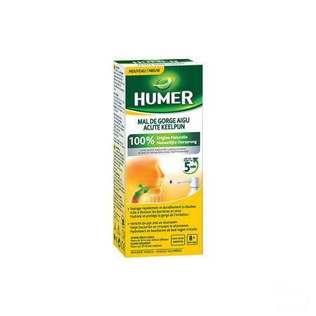 Humer Pharyngite Keelspray 30 ml  -  Urgo Healthcare