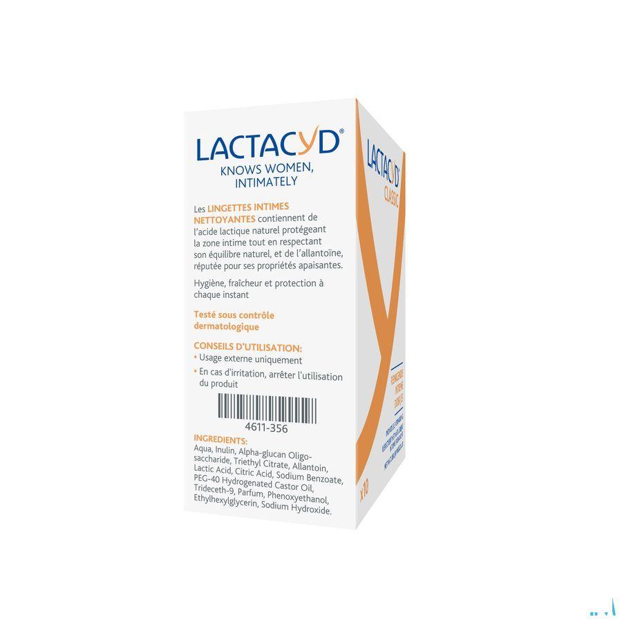 Lactacyd Intieme Wasdoekjes 10