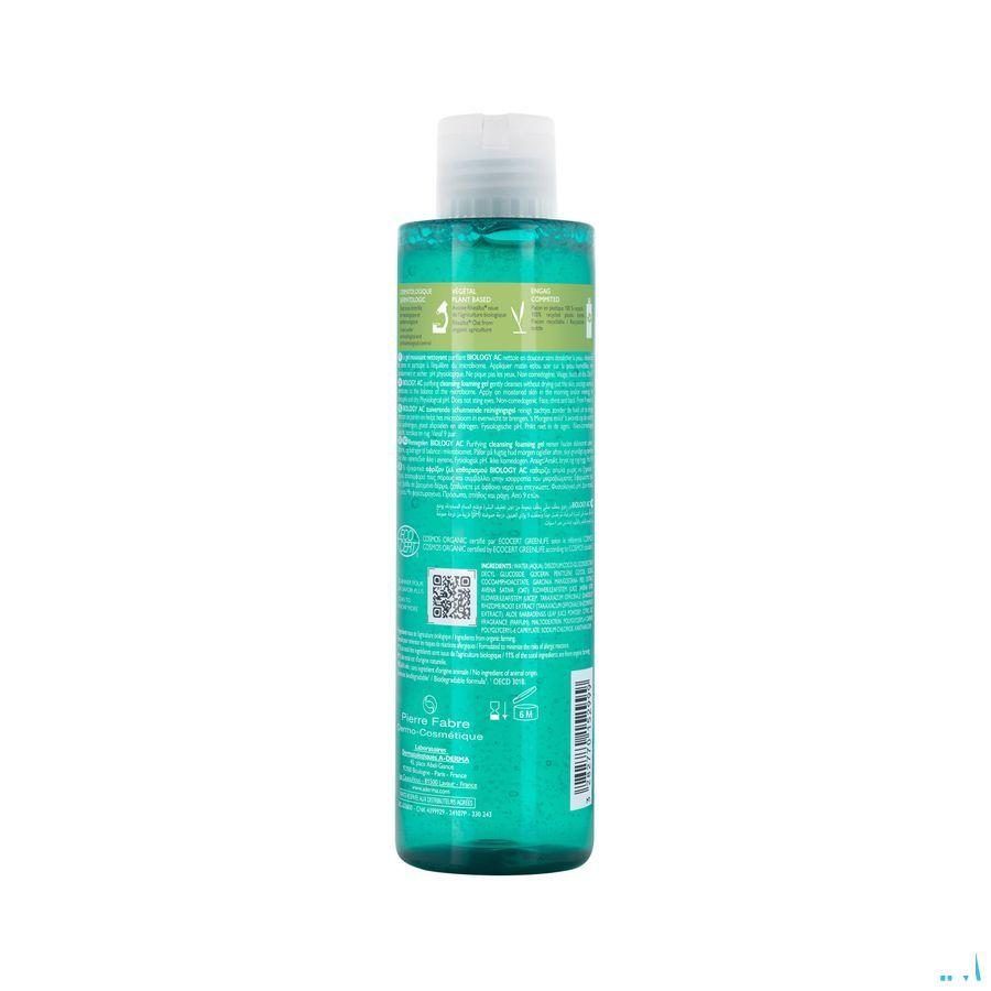 Aderma Biology Ac Zuiv. Schuim.Reinig.Gel 200 ml