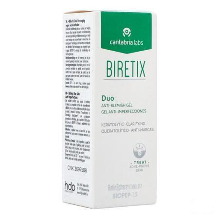 Biretix Duo Gel Tube 30 ml  -  Hdp Medical Int.