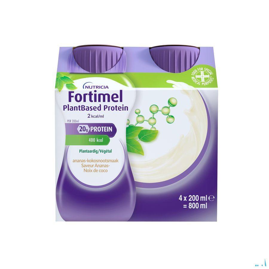Fortimel Plantbased Pr. 2Kcal Anan.-Kokosn.4X200 ml  -  Nutricia