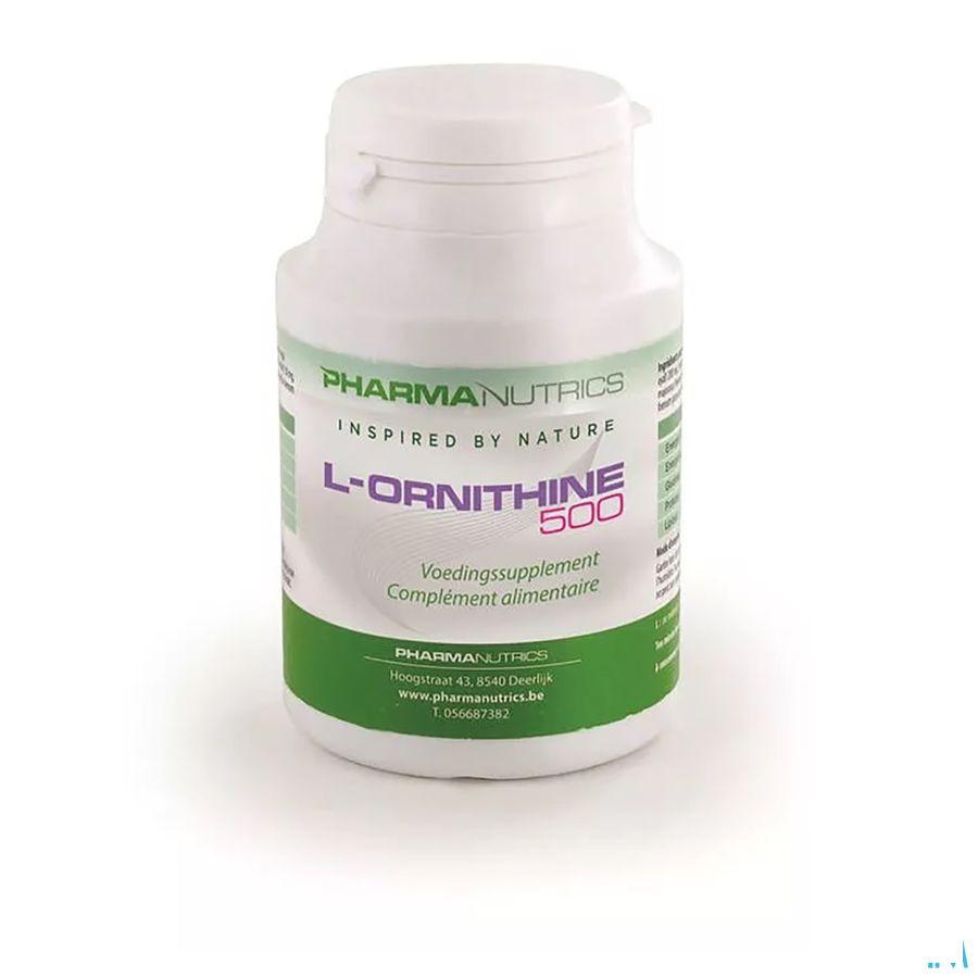 L-Ornithine 500 V-Caps 60 Pharmanutrics  -  Pharmanutrics