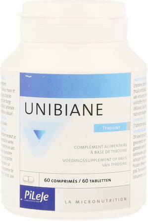 Unibiane Tyrosine Tabletten 60  -  Pileje