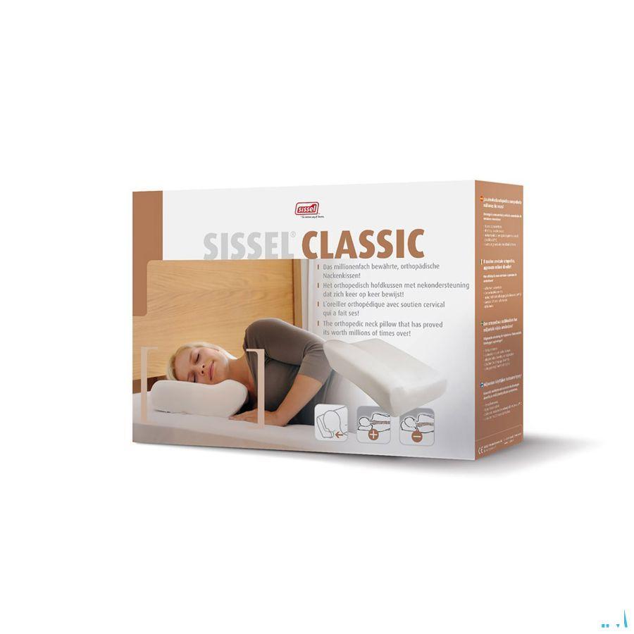 Sissel Classic Hoofdkussen Ortho.stand + overtr.kat.  -  Sissel
