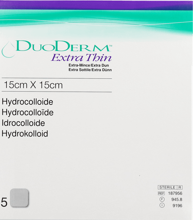 Duoderm Extra Dun Verband Hydro 15cmx15cm 5 H7956  -  Convatec