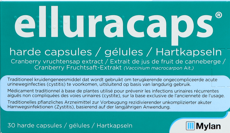 Elluracaps Harde Caps 30 X 36Mg Hdpe