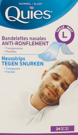Quies A/Ronflement Bandelette Nasale L 24