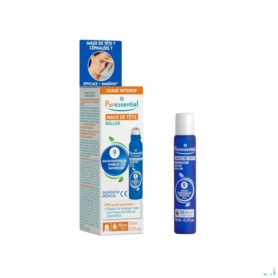Puressentiel Roller Hoofdpijn 10 ml  -  Puressentiel