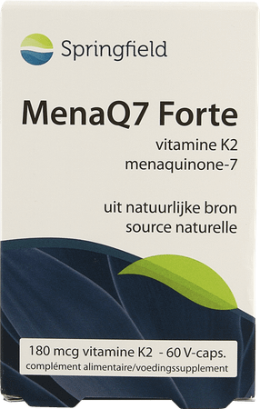 Menaq7 Vit K2 Forte Springfield Pot Capsule 60  -  Springfield Nutraceuticals