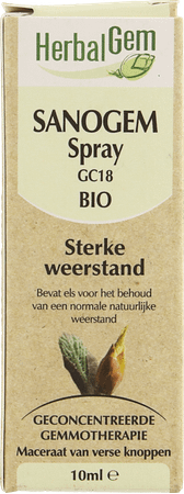 Herbalgem Sanogem Gc18 Sterke Weerstand Bio 10 ml  -  Herbalgem