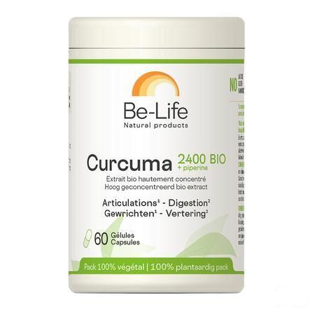 Curcuma 2400 + Piperine Bio Be Life Gel 60  -  Be-Life
