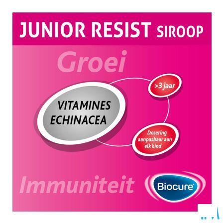 Biocure Junior Siroop Suikervrij 180 ml