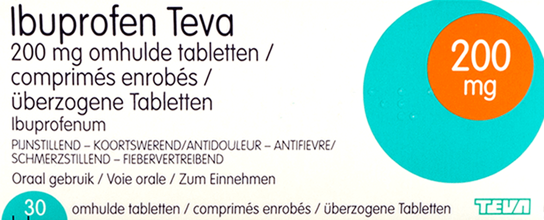 Ibuprofen Teva Dragee 30 X 200 mg 