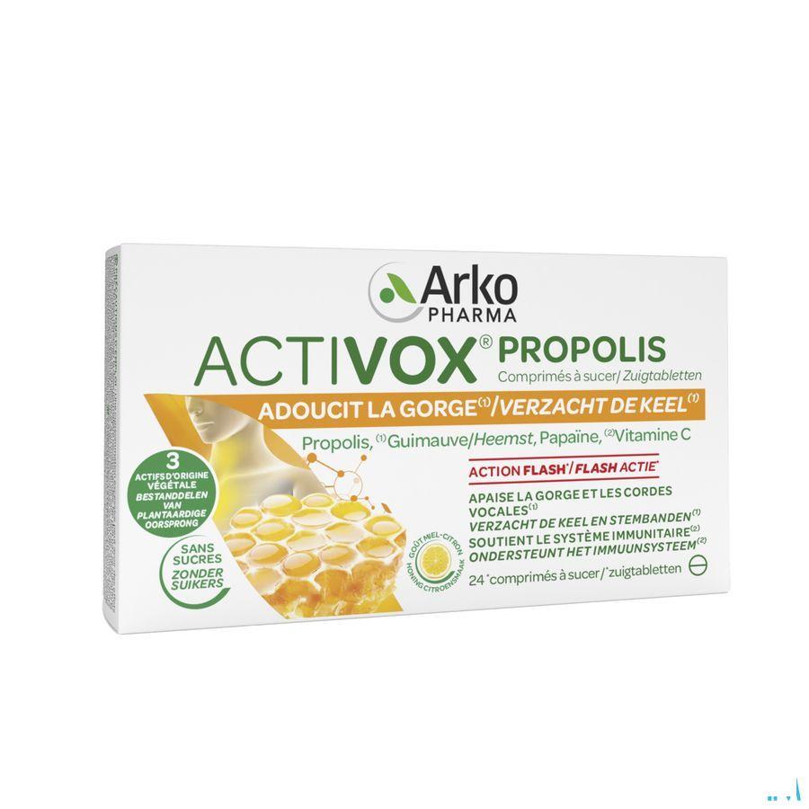 Arkoroyal Propolis Papaine Miel Pastilles 24  -  Arkopharma