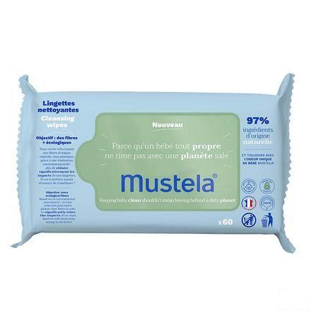 Mustela Ch Reinigende Doekjes 60