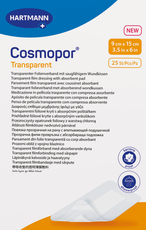 Cosmopor Transparent 9X15Cm 25