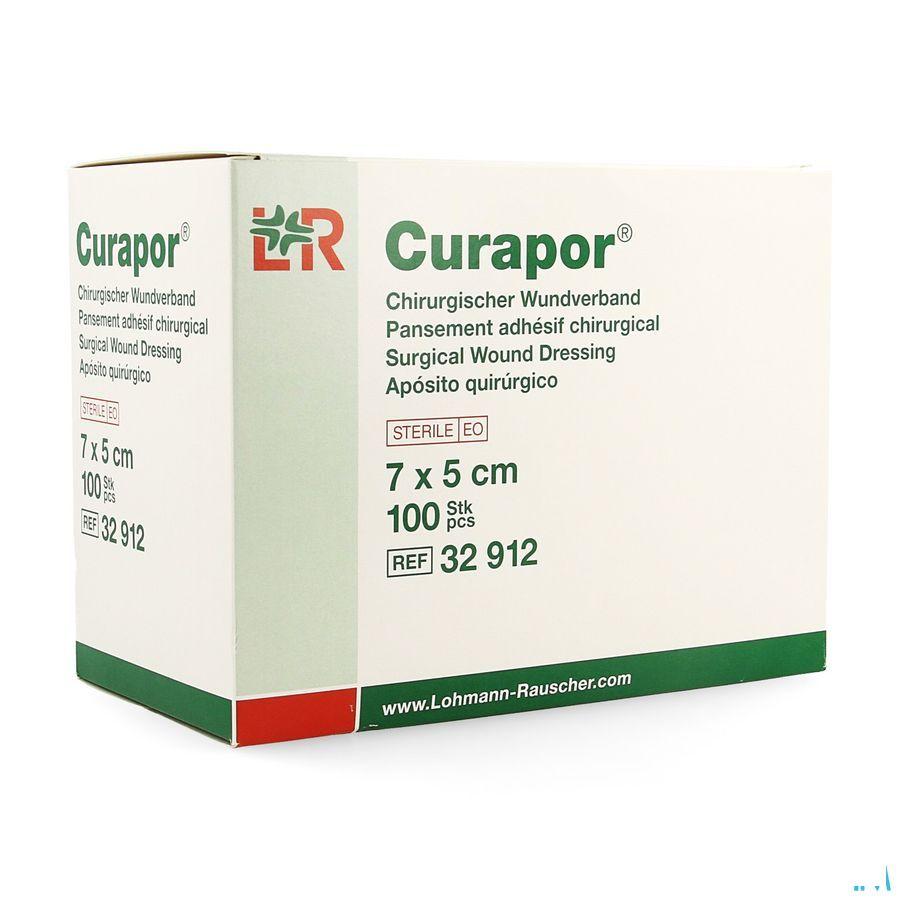 Curapor Pansement Chirurg. Steril 7Cmx 5Cm 100 32912  -  Lohmann & Rauscher
