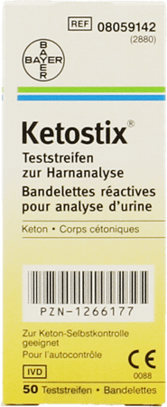Ketostix Strips 50 A2880 B51