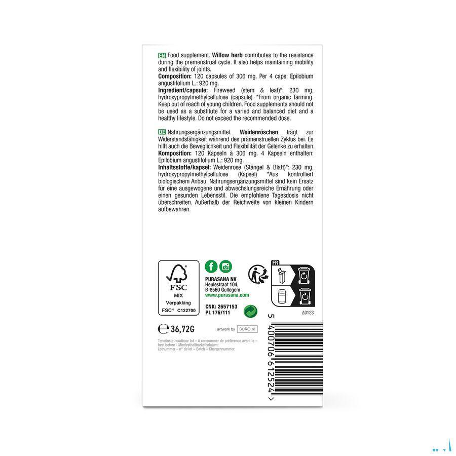 Purasana Epilobe Capsule 120
