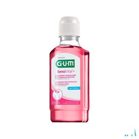 Gum Sensivital + Bain Bouche Fluore 300 ml 6081