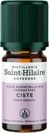 Cistustak Marokko Bio Essentiele Olie 5 ml  -  Bioholistic Diffusion