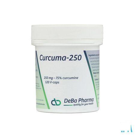 Curcuma-250 Capsule 120  -  Deba Pharma