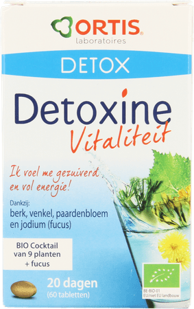 Detoxine Vitaliteit Bio Comp 4X15  -  Ortis