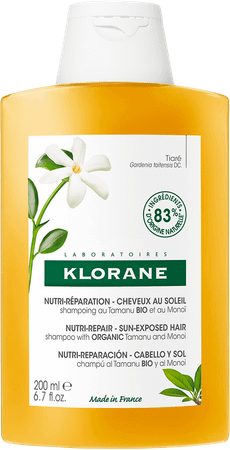 Klorane Capilaire Shampooing Tamanu&Monoi Bio 200 ml