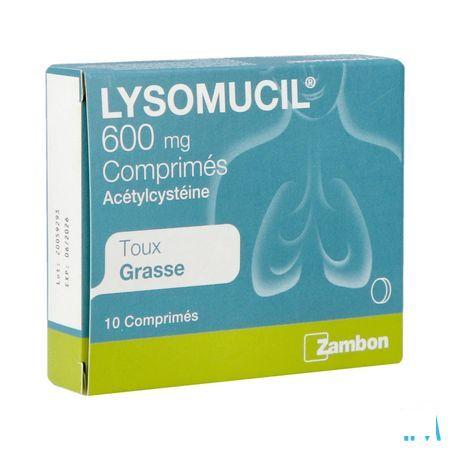 Lysomucil 600 Comprimes 10 X 600 mg