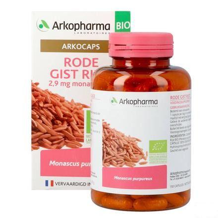 Arkocaps Rode Gist Rijst Bio Caps 150 Nf