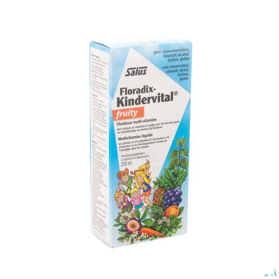 Floradix Kindervital Fruity 250 ml  -  Ocebio