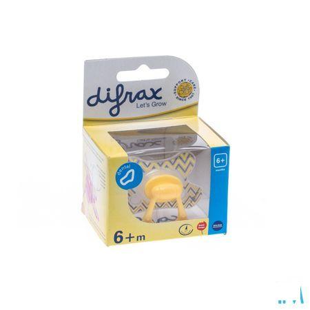 Difrax Fopspeen Sil Dental + ring + 6m 800  -  Difrax