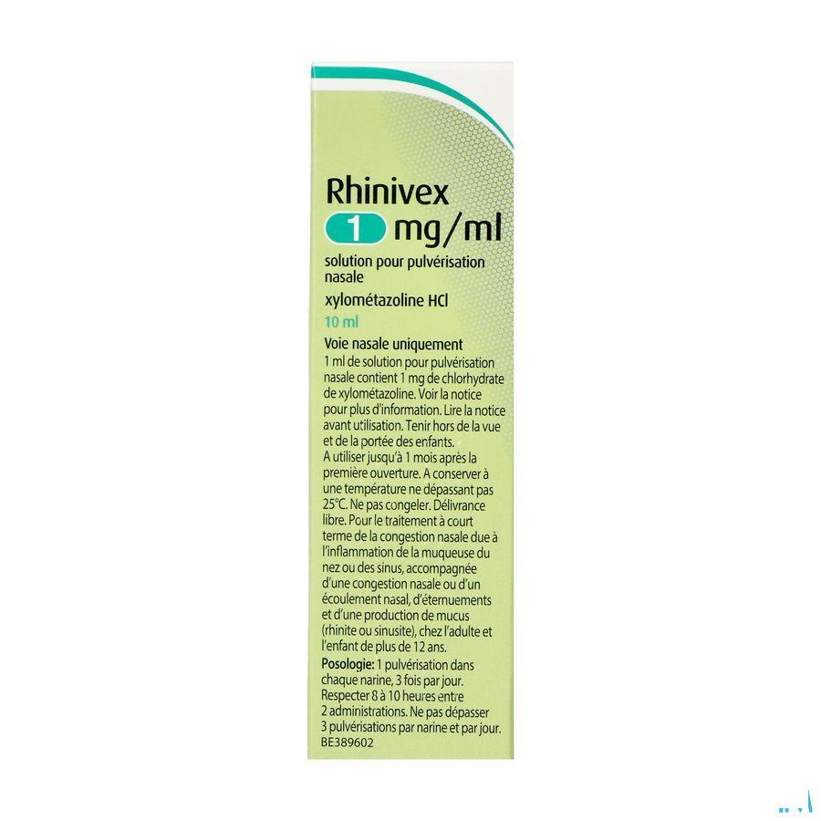 Rhinivex 1 mg/ml Neusspray Oplossing 10 ml