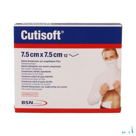 Cutisoft Ster Non Woven 7,5X 7,5cm 12