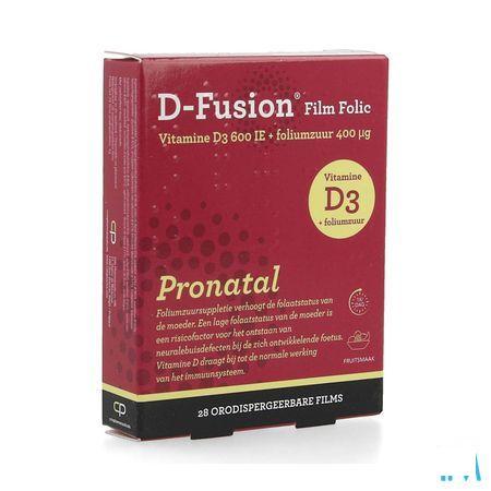 D-Fusion Film Folic Film Orodisp 28