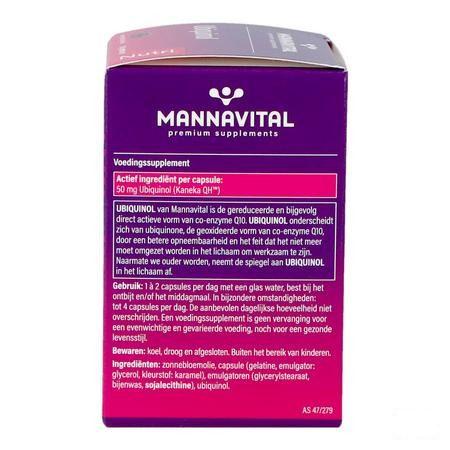 Mannavital Ubiquinol Capsule 60