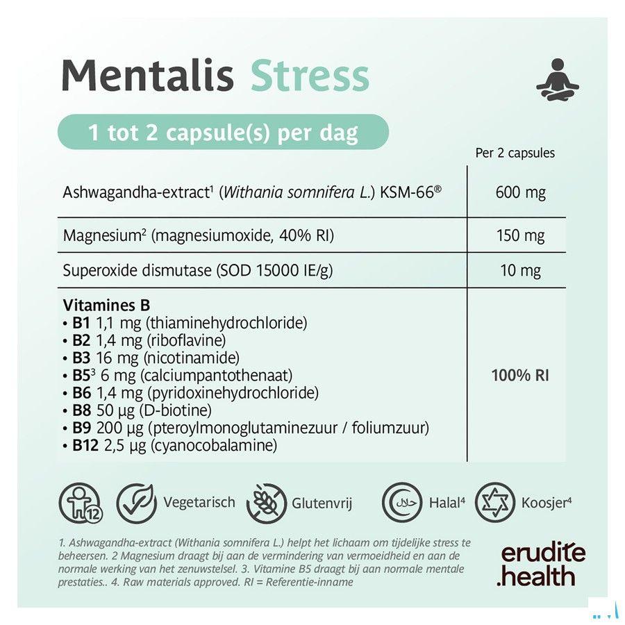 Mentalis Stress Capsule 30  -  Trenker