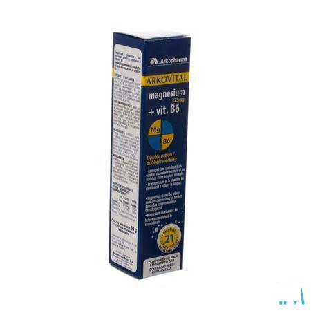 Arkovital Magnesium B6 Bruistabletten 21  -  Arkopharma
