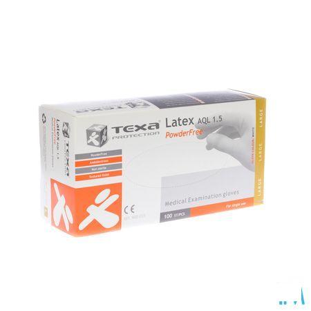 Cmt Gants Latex Blanc Lp S 100  -  Infinity Pharma