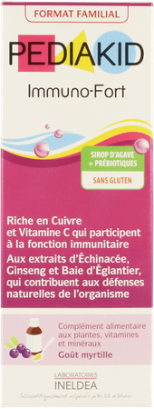 Pediakid Immuno Versterkende Oplossing Drink Flacon 250 ml