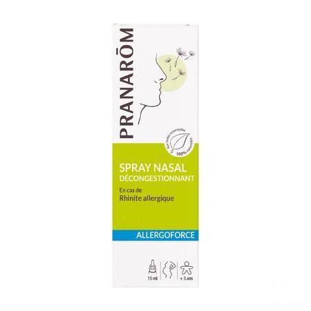 Allergoforce Spray Nasal Huile Essentielle 15 ml  -  Pranarom
