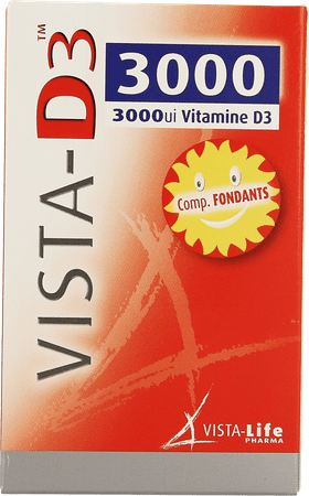 Vista D3 3000 Smelttabletten 60 