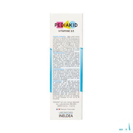 Pediakid Vitamine D3 Oplossing Drink Flacon 20 ml