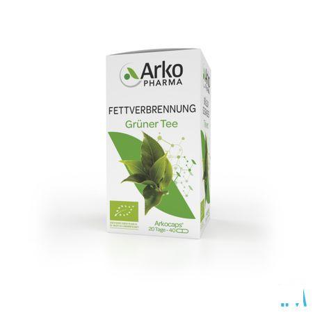 Arkocaps Groene Thee Bio Capsule 40  -  Arkopharma