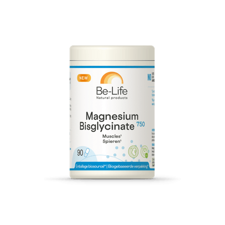 Magnesium Bisglycinate 750 Be Life Caps 90  -  Be-Life