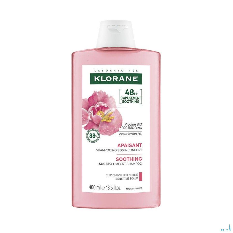 Klorane Capil. Sh Pioenroos Bio 400 ml