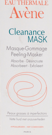 Avene Cleanance Mask Peelingmasker Abs Tube 50 ml  -  Avene Avene Cleanance Mask Peelingmasker Abs Tube 50 ml  -  Avene