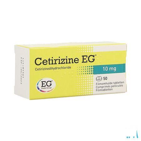 Cetirizine EG Tabletten 50 X 10 mg  -  EG